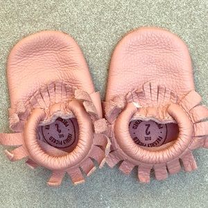 Freshly picked size 2 baby moccasins